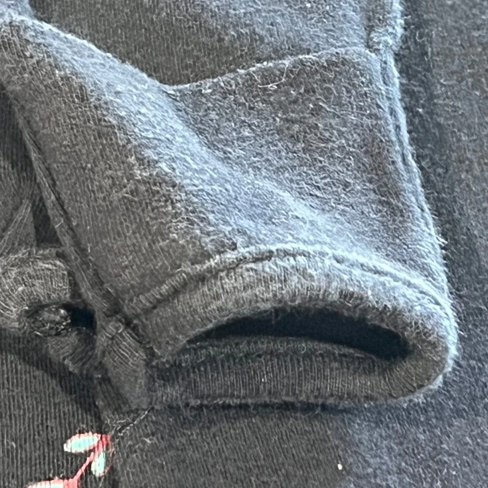 Elektrik Kidz Organic Cotton Peacock Tie Bottom Knotted Baby Gown Black‎ 0-3M